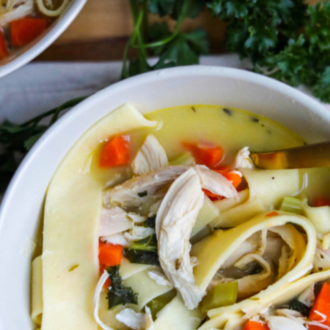 Creamy Chicken Noodle Soup