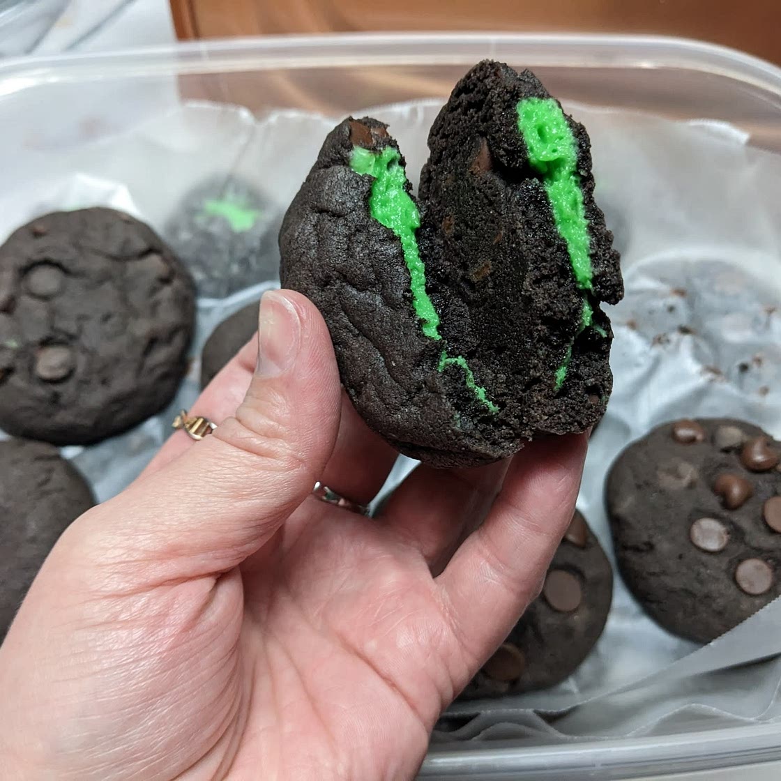 Frankenstein Cookies