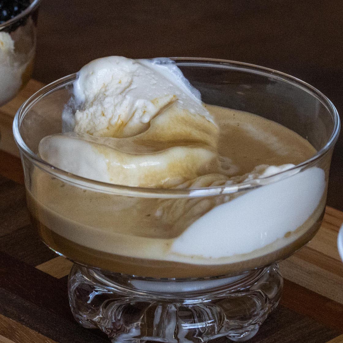 Affogato al Caffee - A Summer delight