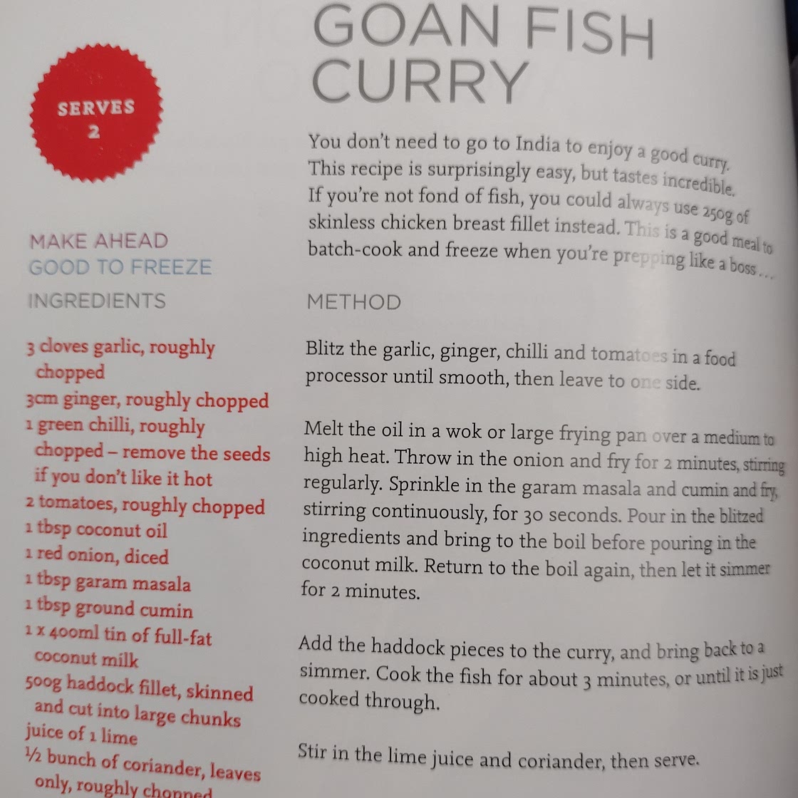 Goan fish curry