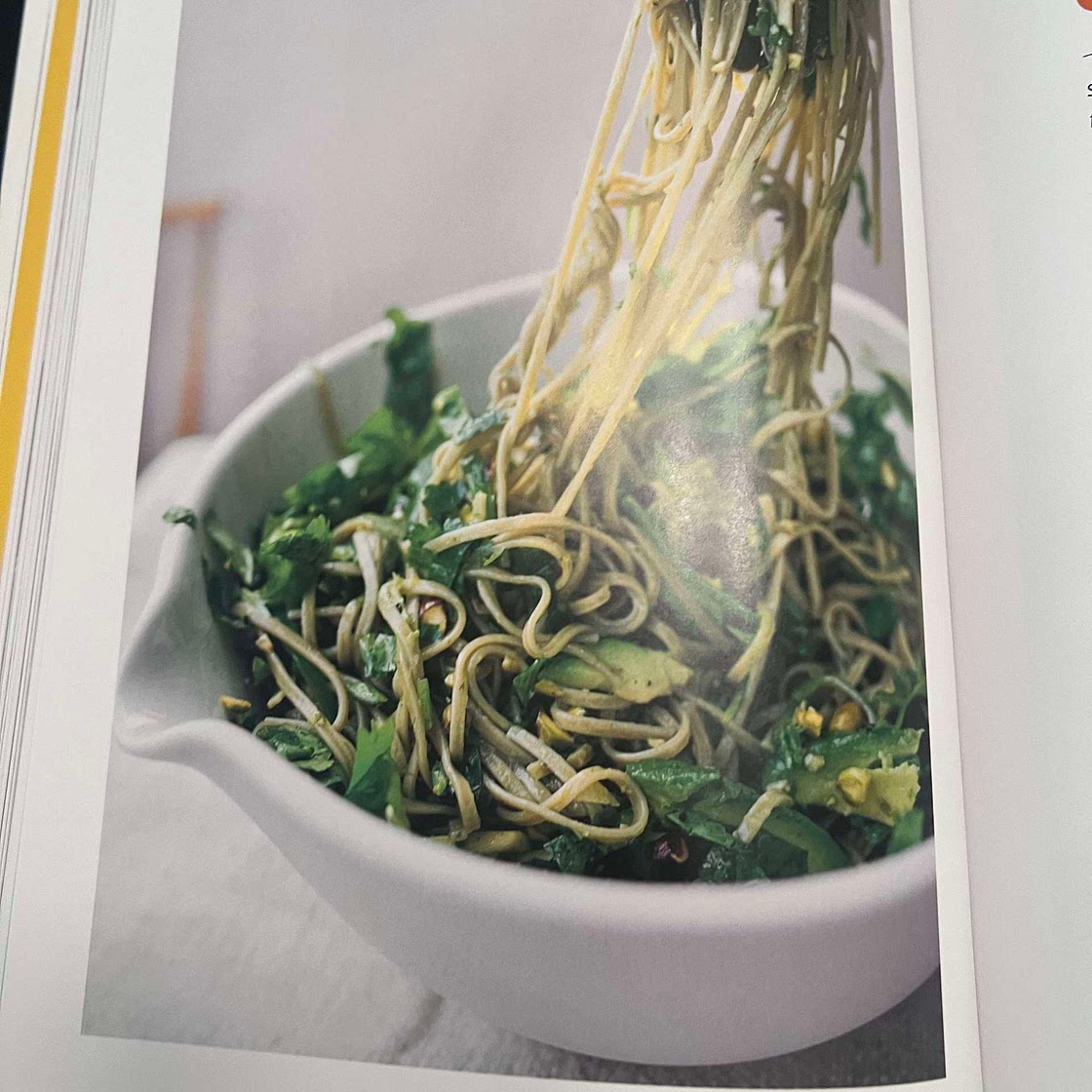 Soba Noodles with Lime, Cardamom, and Avocado