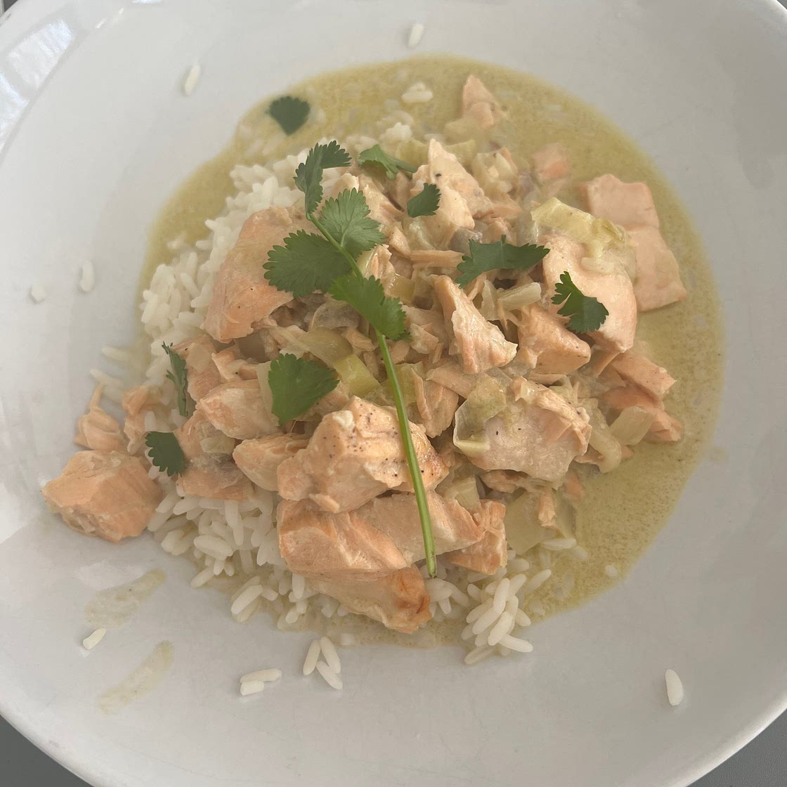 Green Curry Salmon
