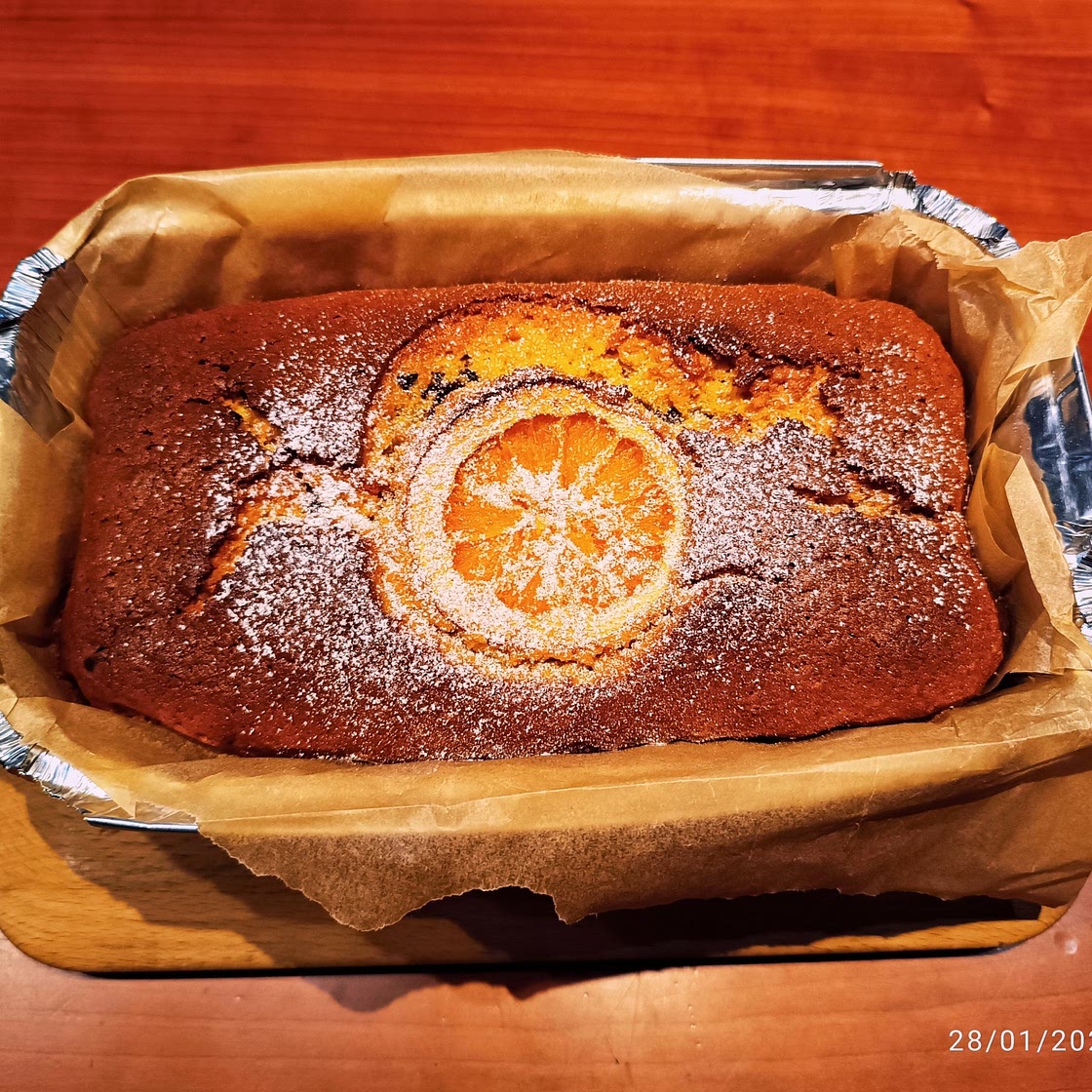 Pandarancio (italian "orange bread")