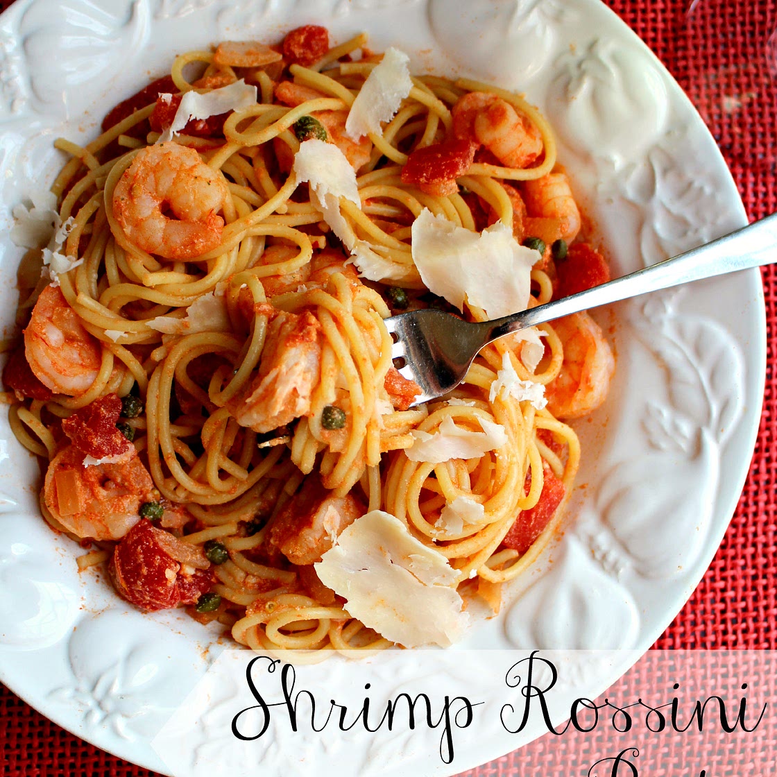Shrimp Rossini Pasta