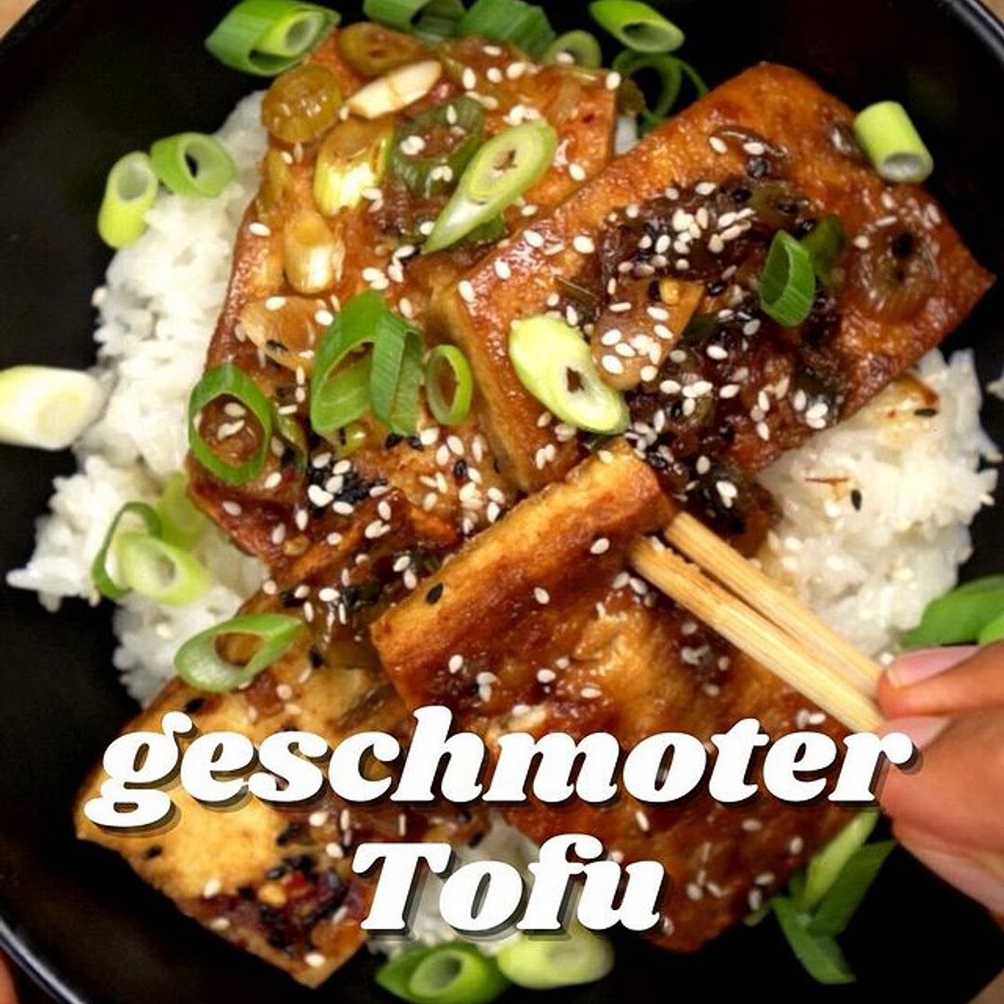 Geschmoter Tofu