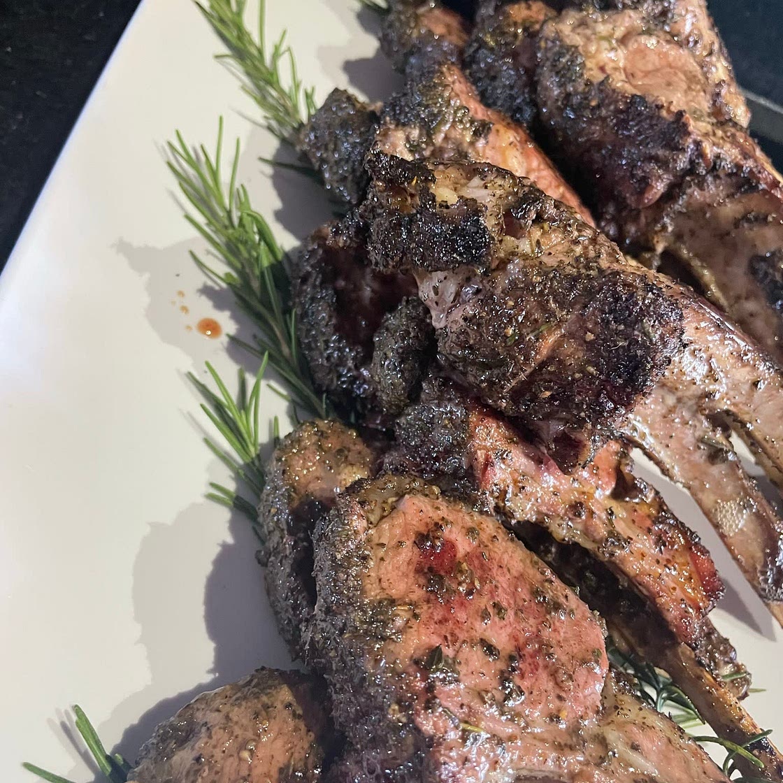 Sous Vide Rack of Lamb