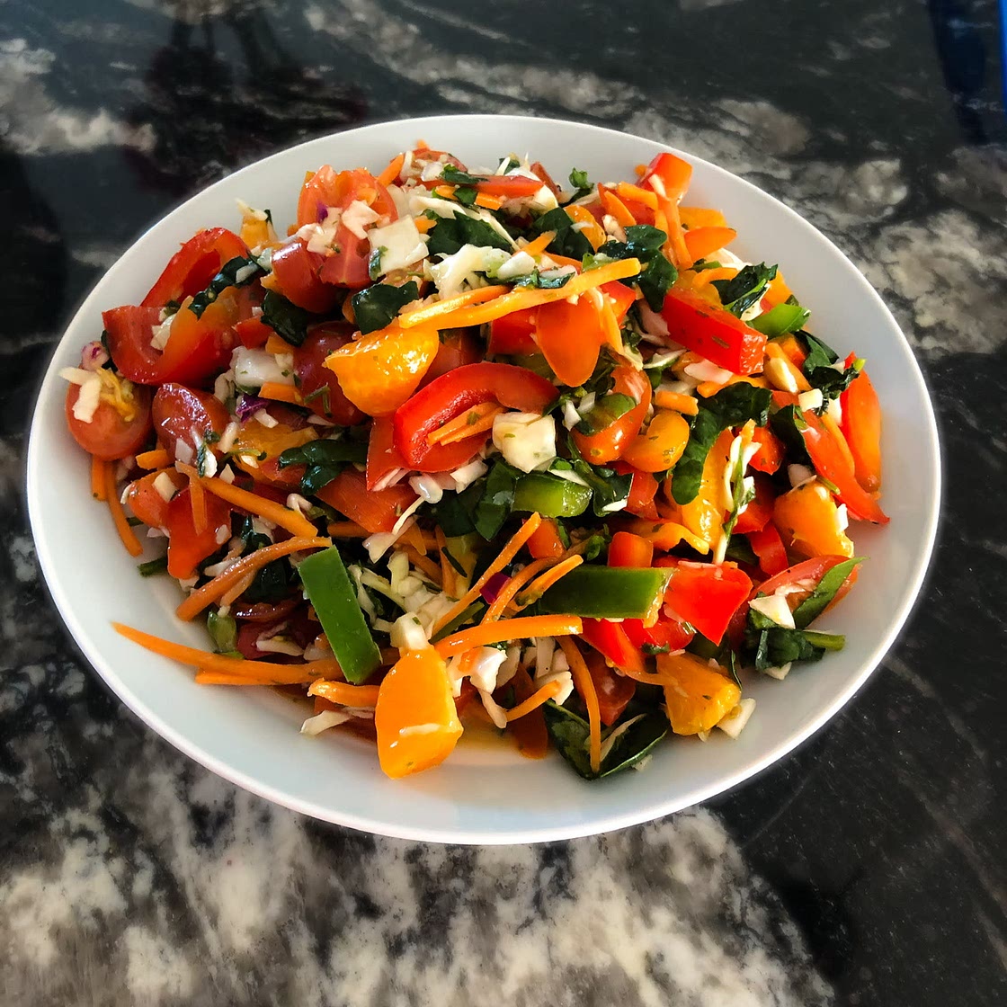Kathy’s Vegetable Ginger Slaw