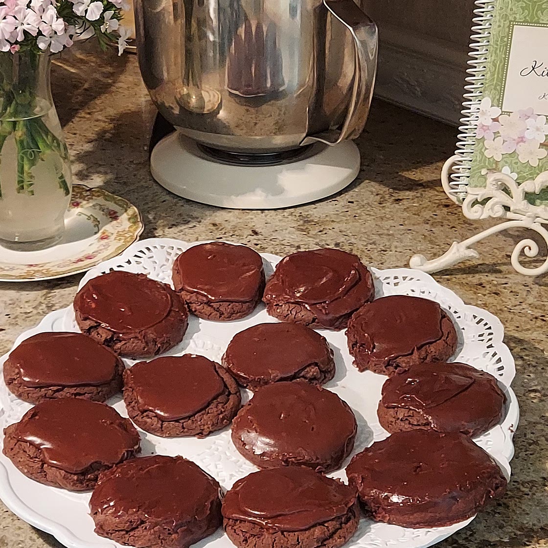 Chocolate Texas sheet cake cookies
