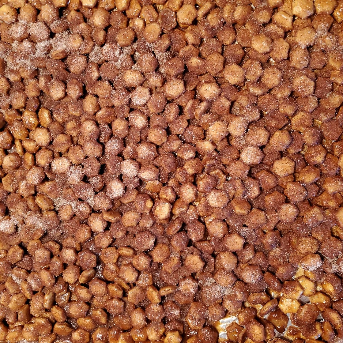 Salty Churro Toffee Snack Mix