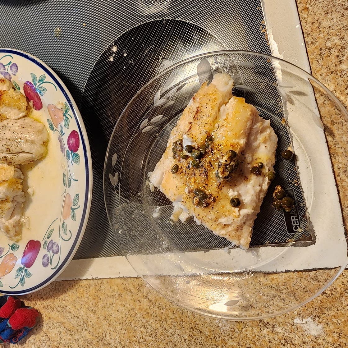 Lingcod Recipe: Pan-Seared Fish with Lemon Caper Sauce