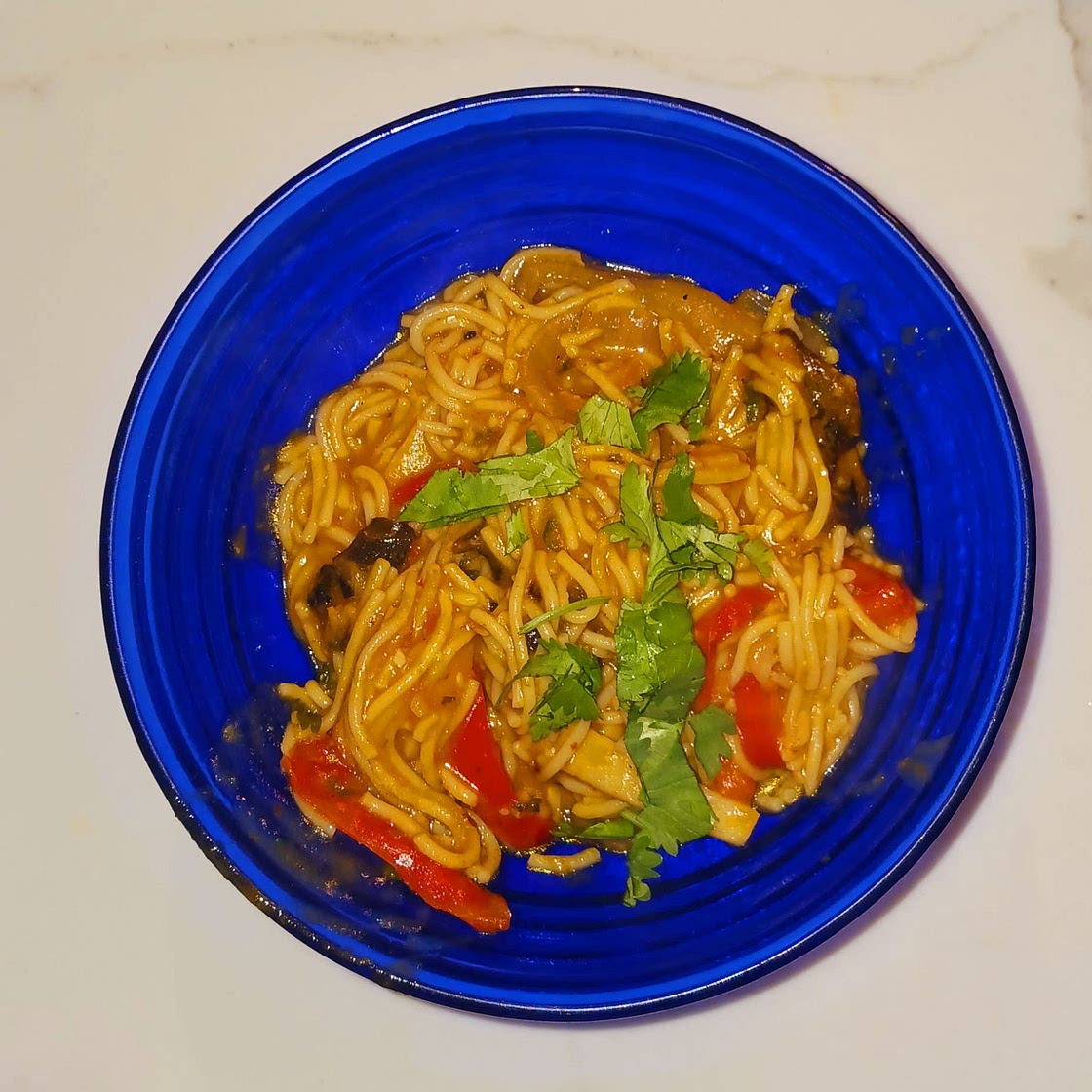 Thai Red Curry Coconut Noodles