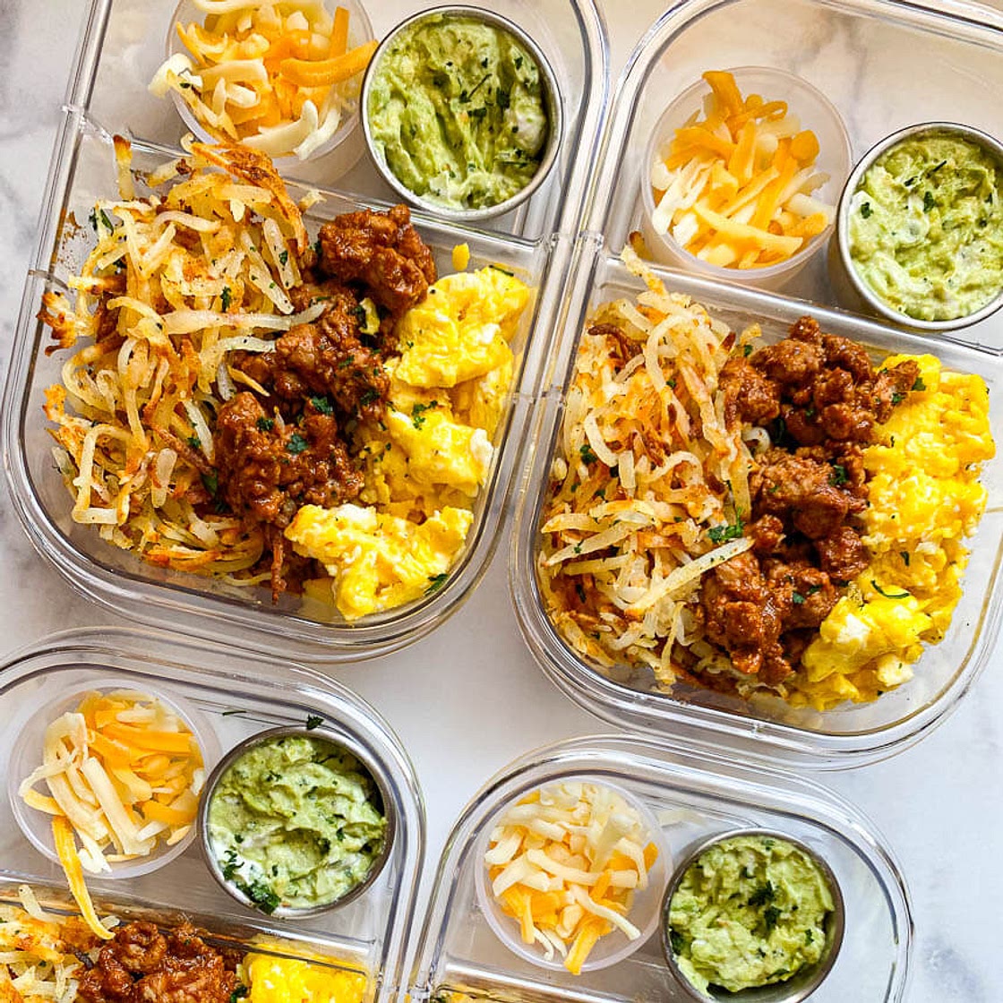 Breakfast Burrito Bowls