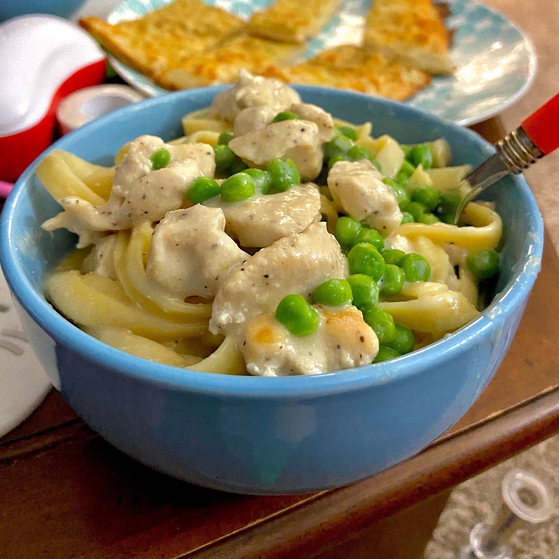 Healthy Chicken Alfredo