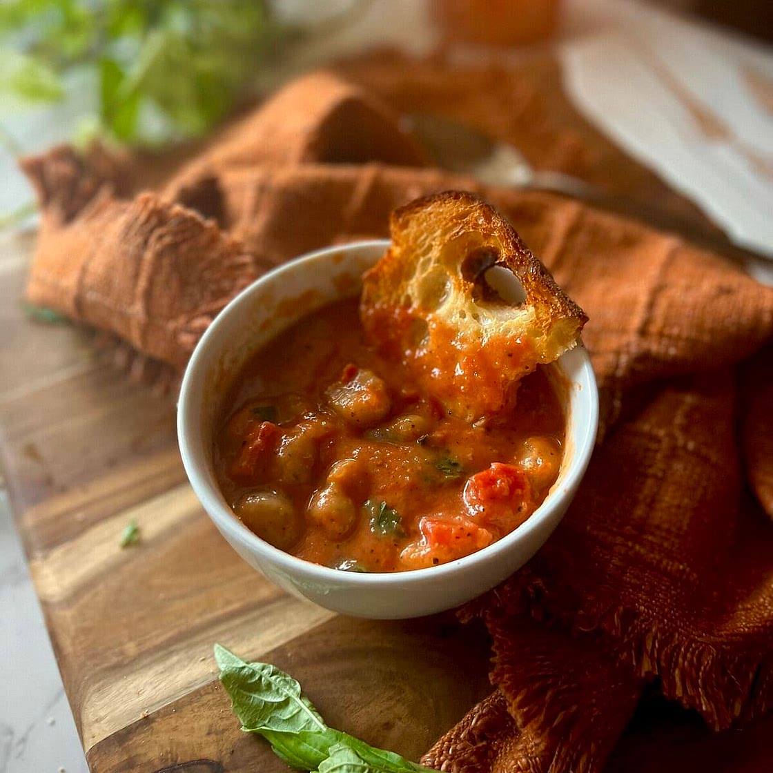 Creamy Tomato Gnocchi Soup