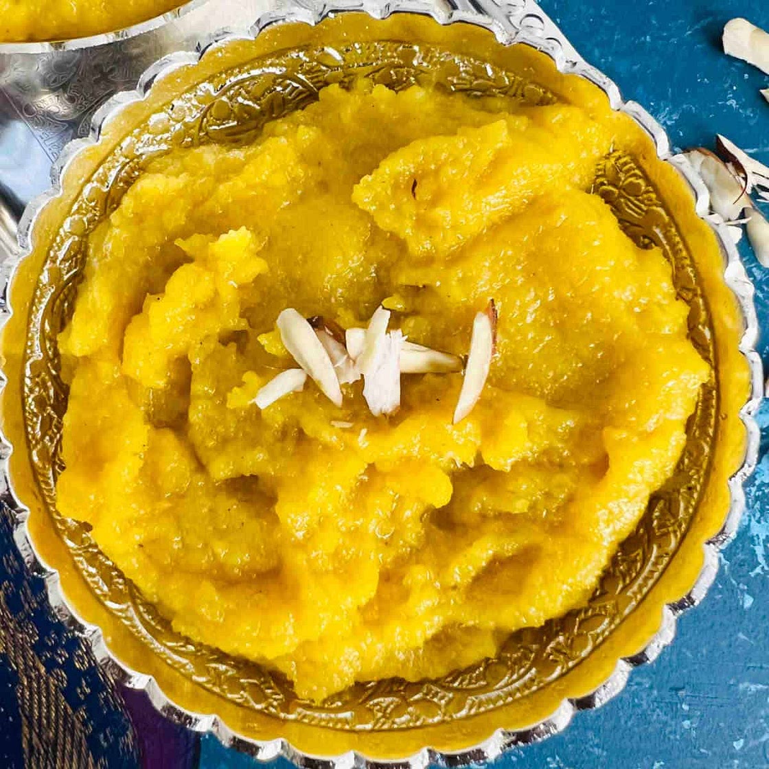 Instant Pot Badam Halwa (with almond meal)