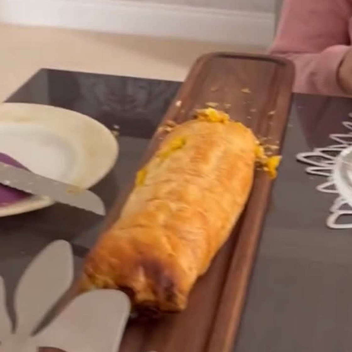 Vegetable sausage roll
