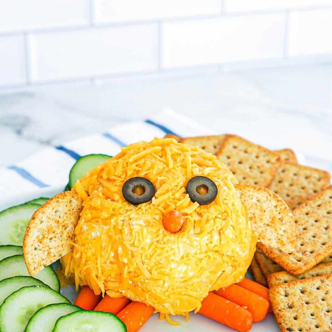 Easter Chick Cheeseball