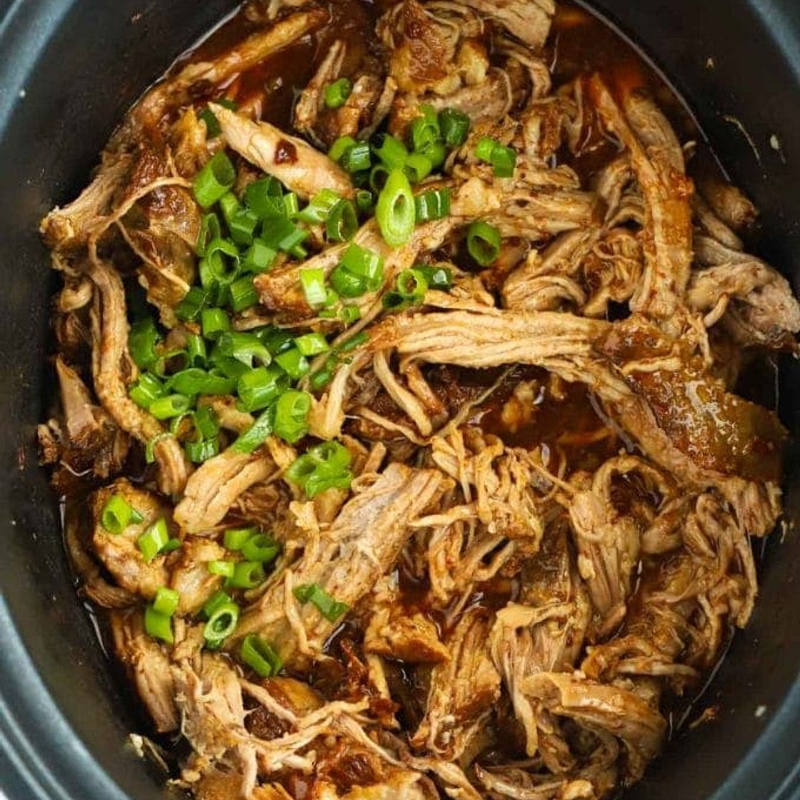 Slow Cooker Pulled Pork {The BEST Recipe!}