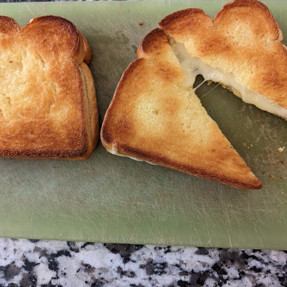 Air Fryer Grilled Cheese