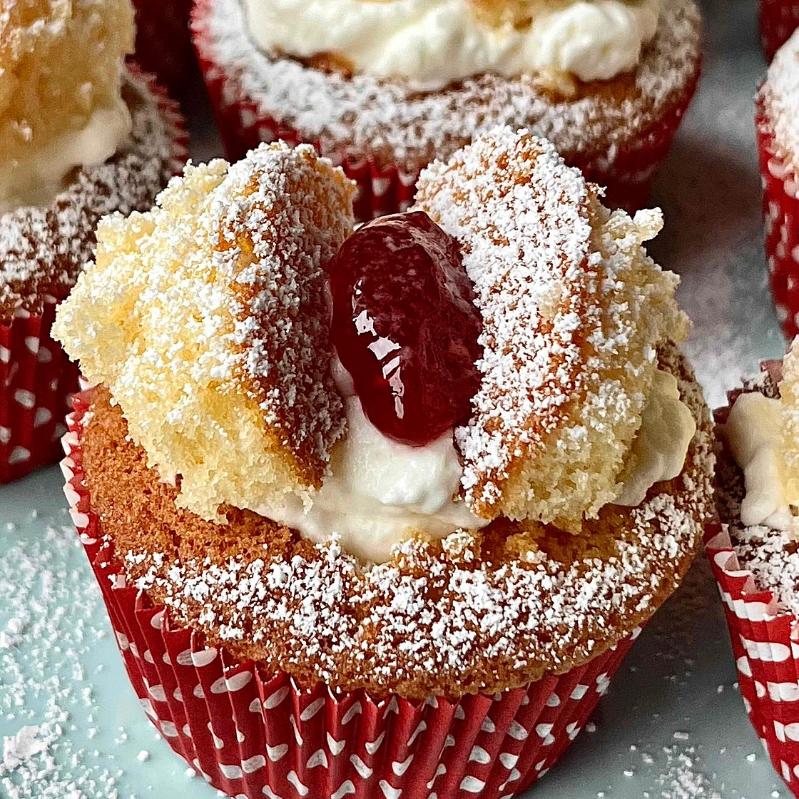Lemon Butterfly Cupcakes