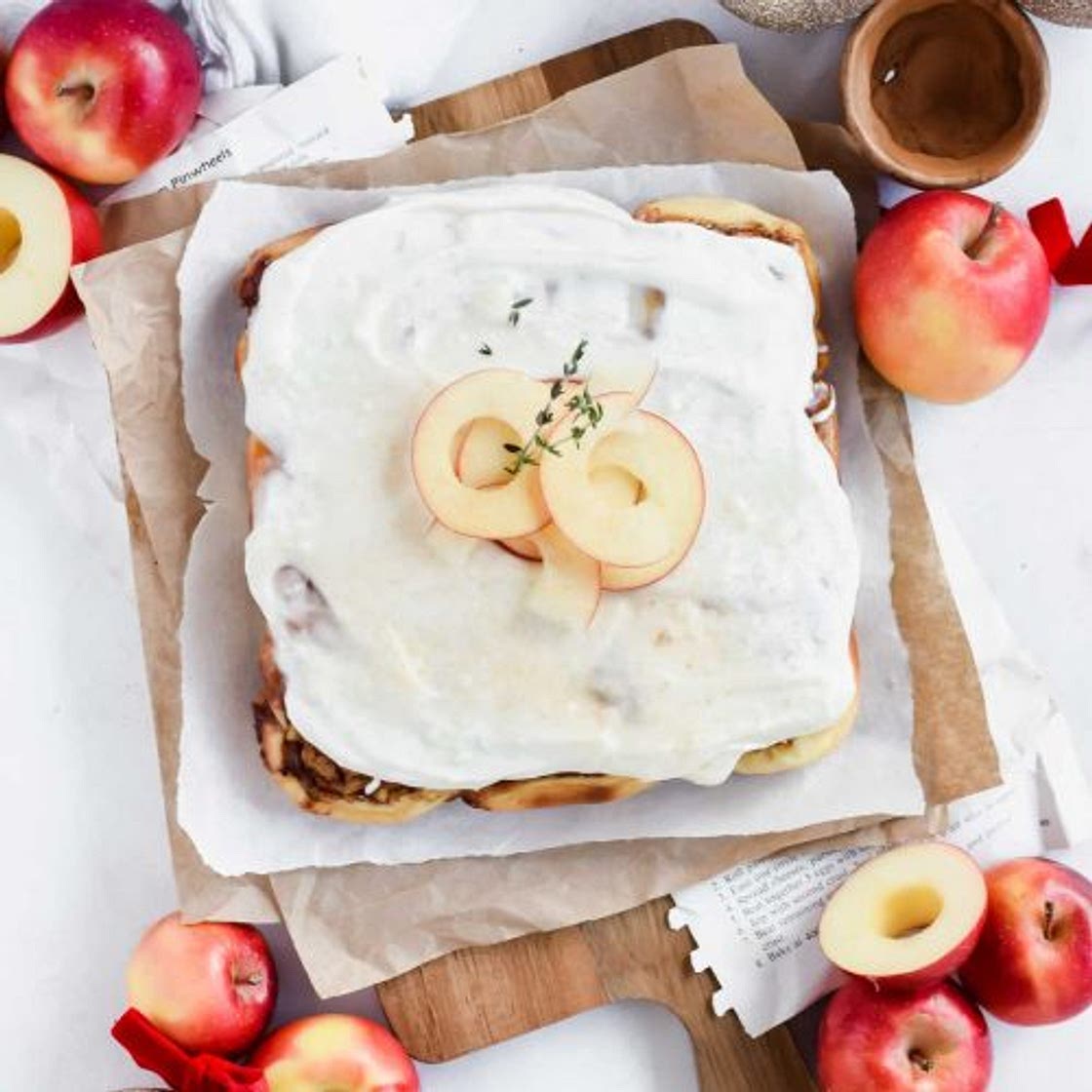 Cinnamon Rolls with Apple Pie Filling Recipe