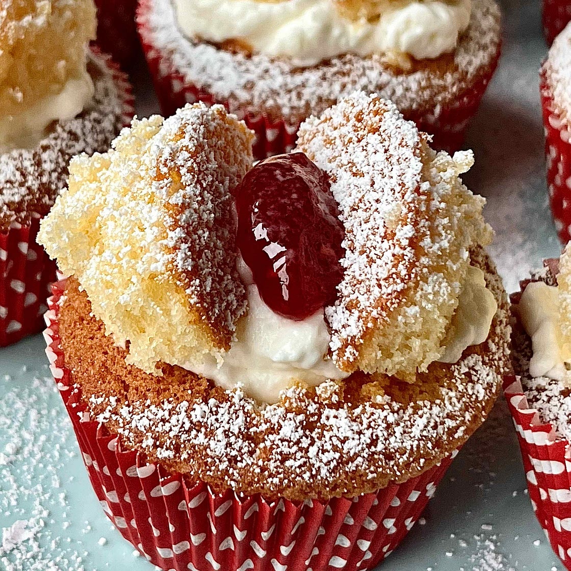 Lemon Butterfly Cupcakes