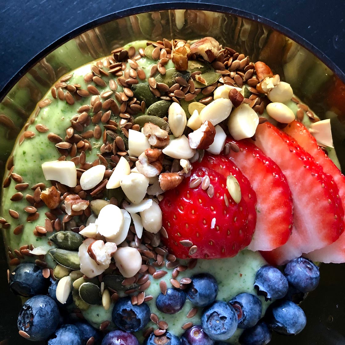 Green breakfast bowl