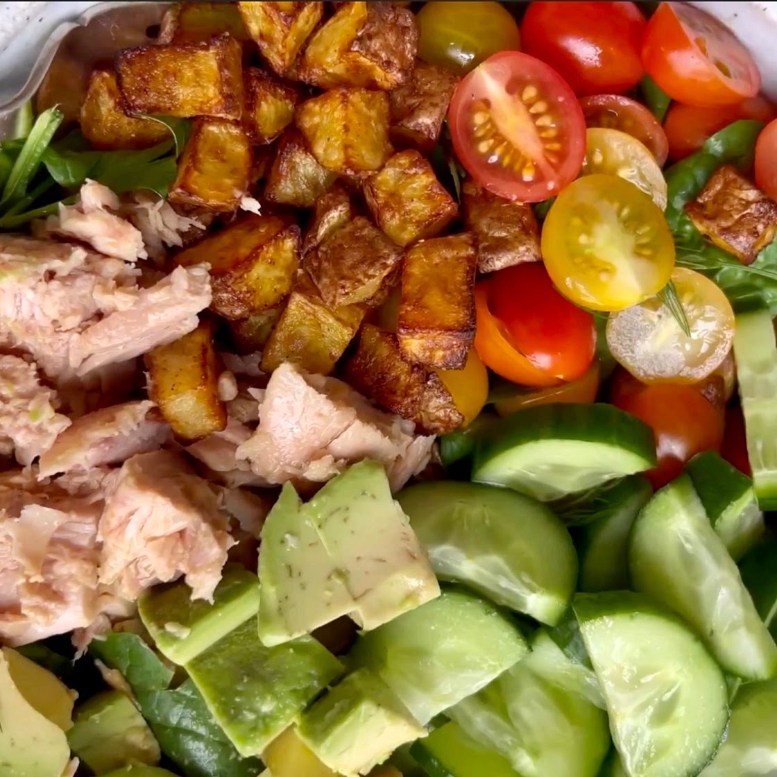 Quick tuna bowl