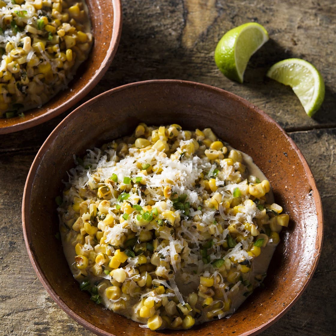 Mexican Corn w/ Chilis & Lime