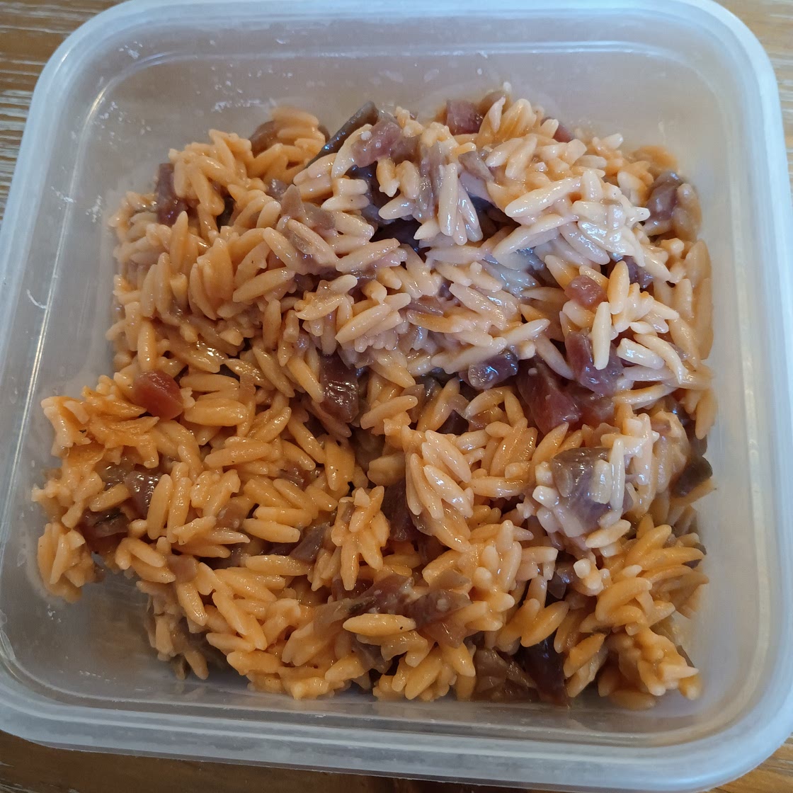 Beetroot Orzo with Feta