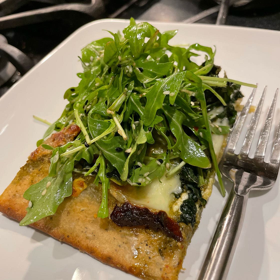 The Meanest, Greenest Pizza from half baked harvest c