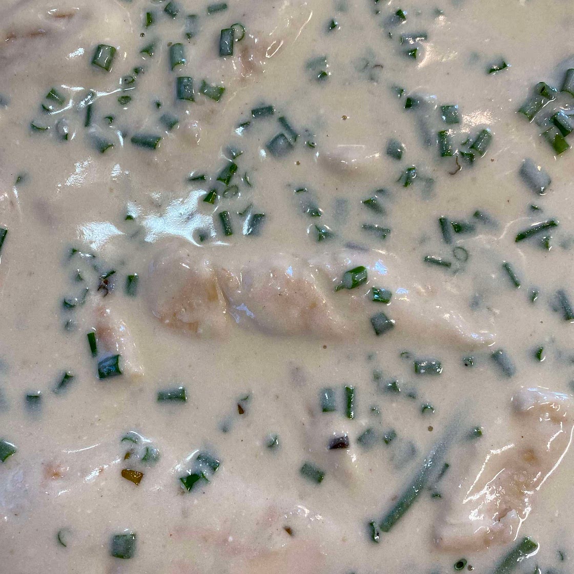 Sautéed Chicken Breasts with Creamy Chive Sauce
