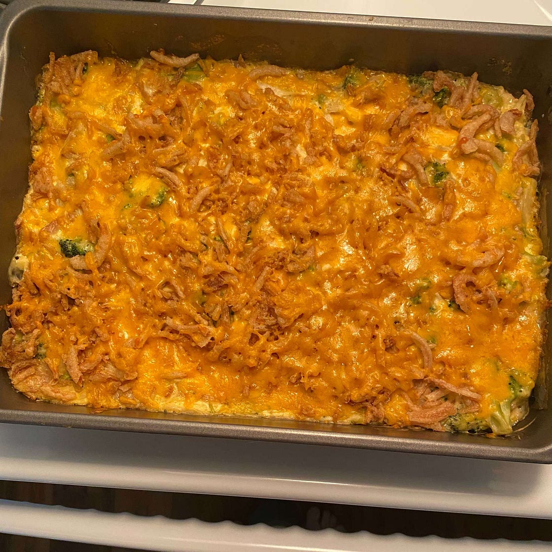 Cheesy Cheddar Broccoli Casserole