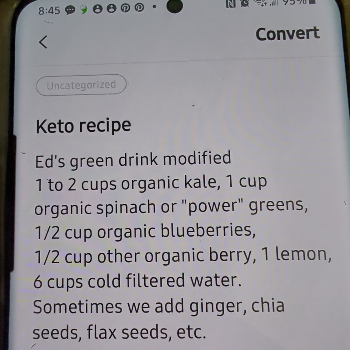 Ed's green drink