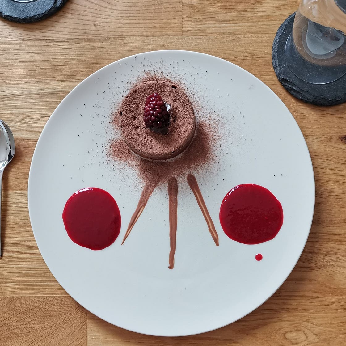 Schokoladen suofflé