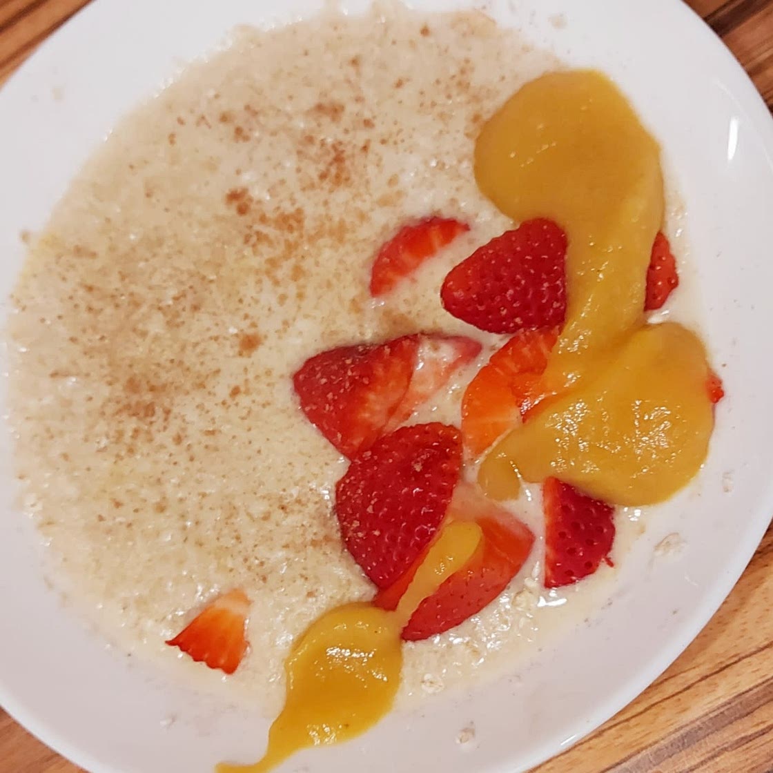 Apfelmus Porridge