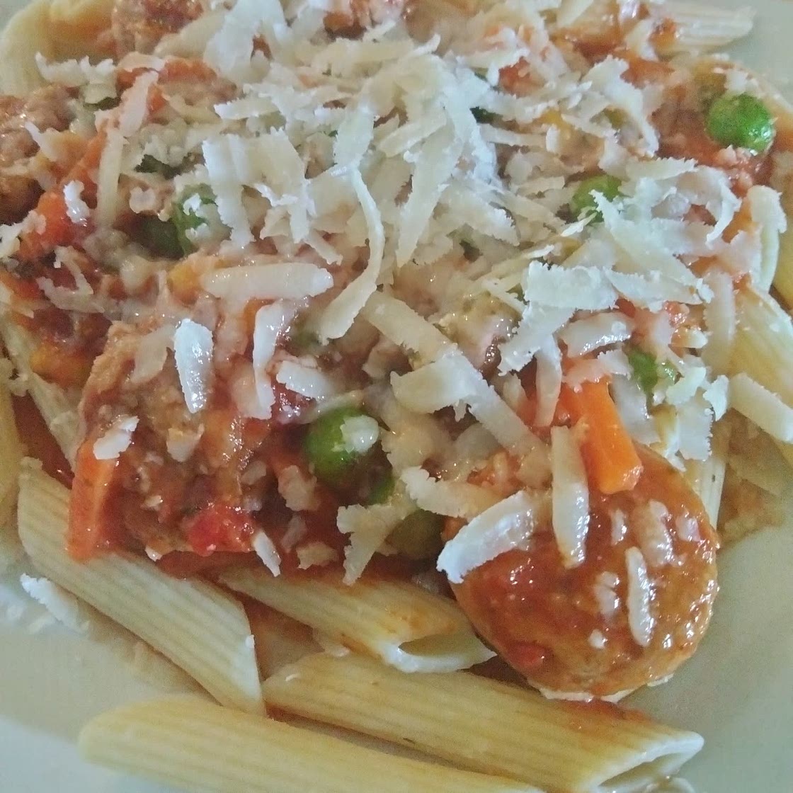 15-Minute Chicken Sausage Pasta Meal Prep Bowls