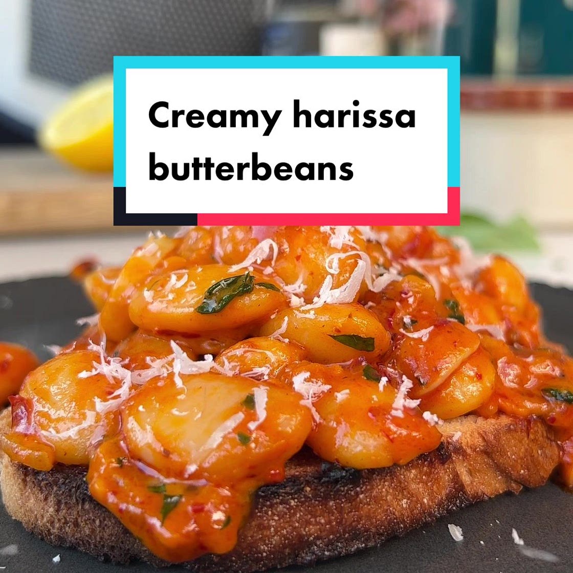 Creamy Harissa Beans
