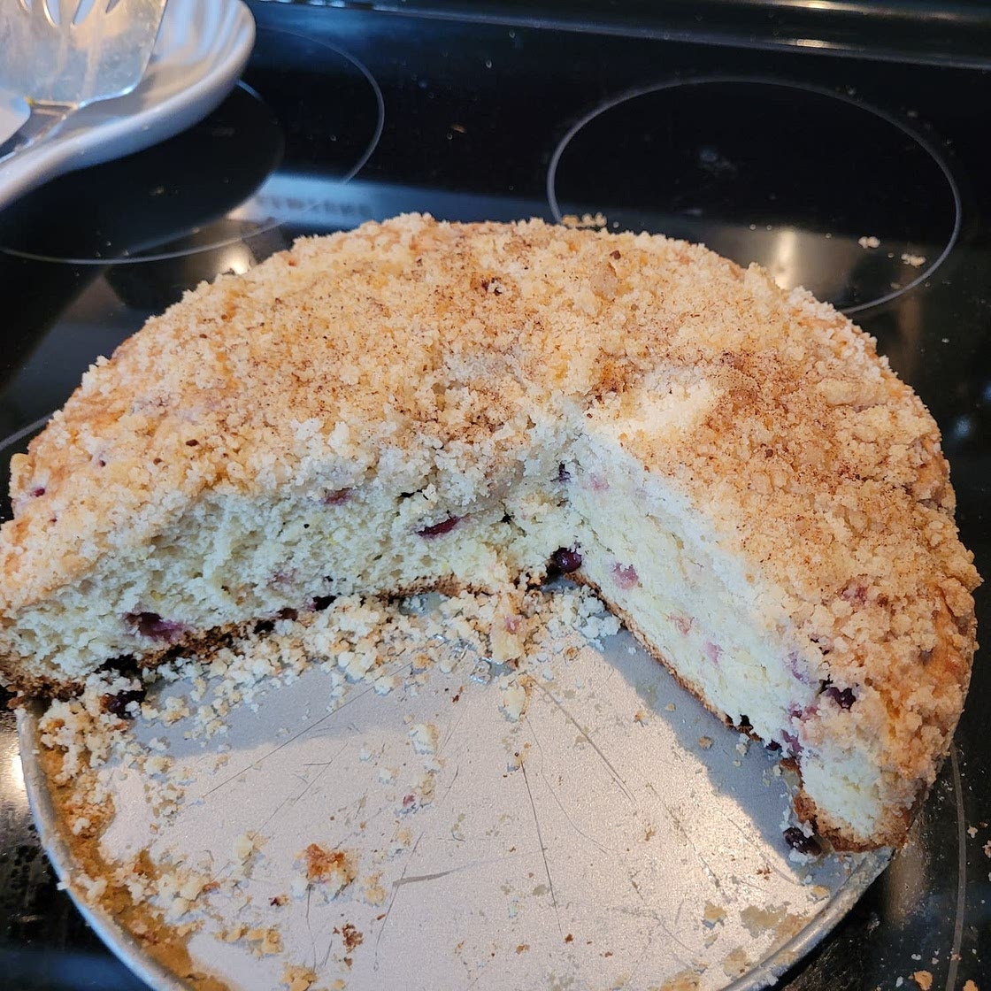 Lemon Blueberry Coffee Cake