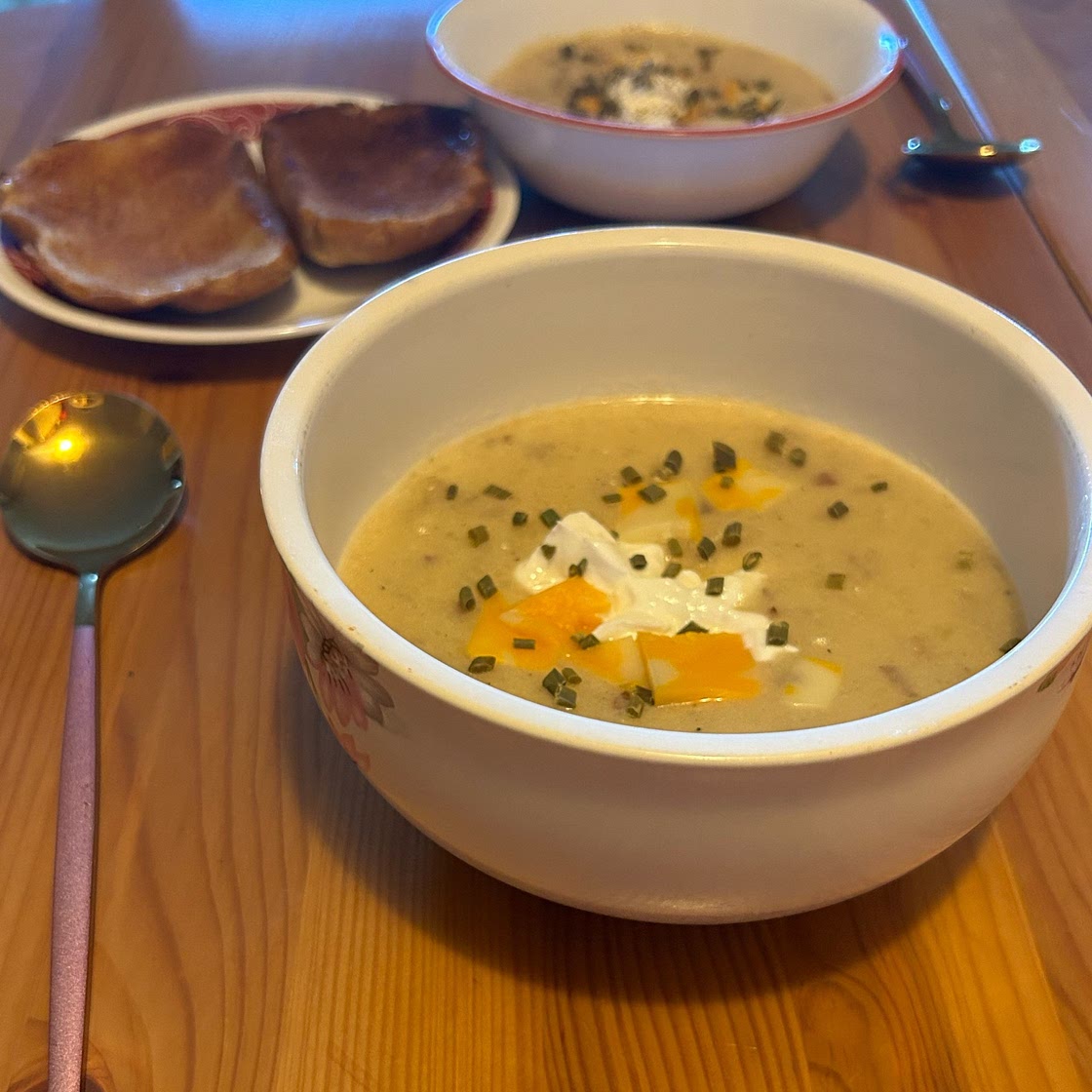 Easy Potato Soup (No Cream! No Blender!)