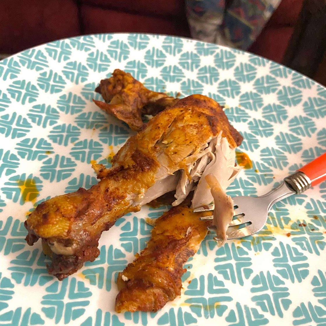 Juicy Baked Chicken Leg And Thigh Quarters