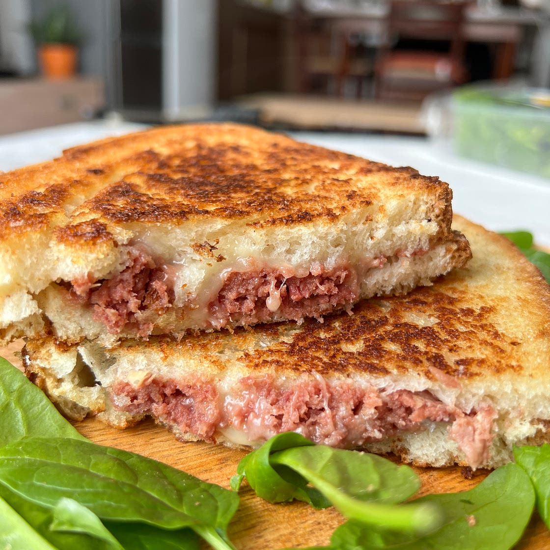 Corned Beef Grilled Cheese