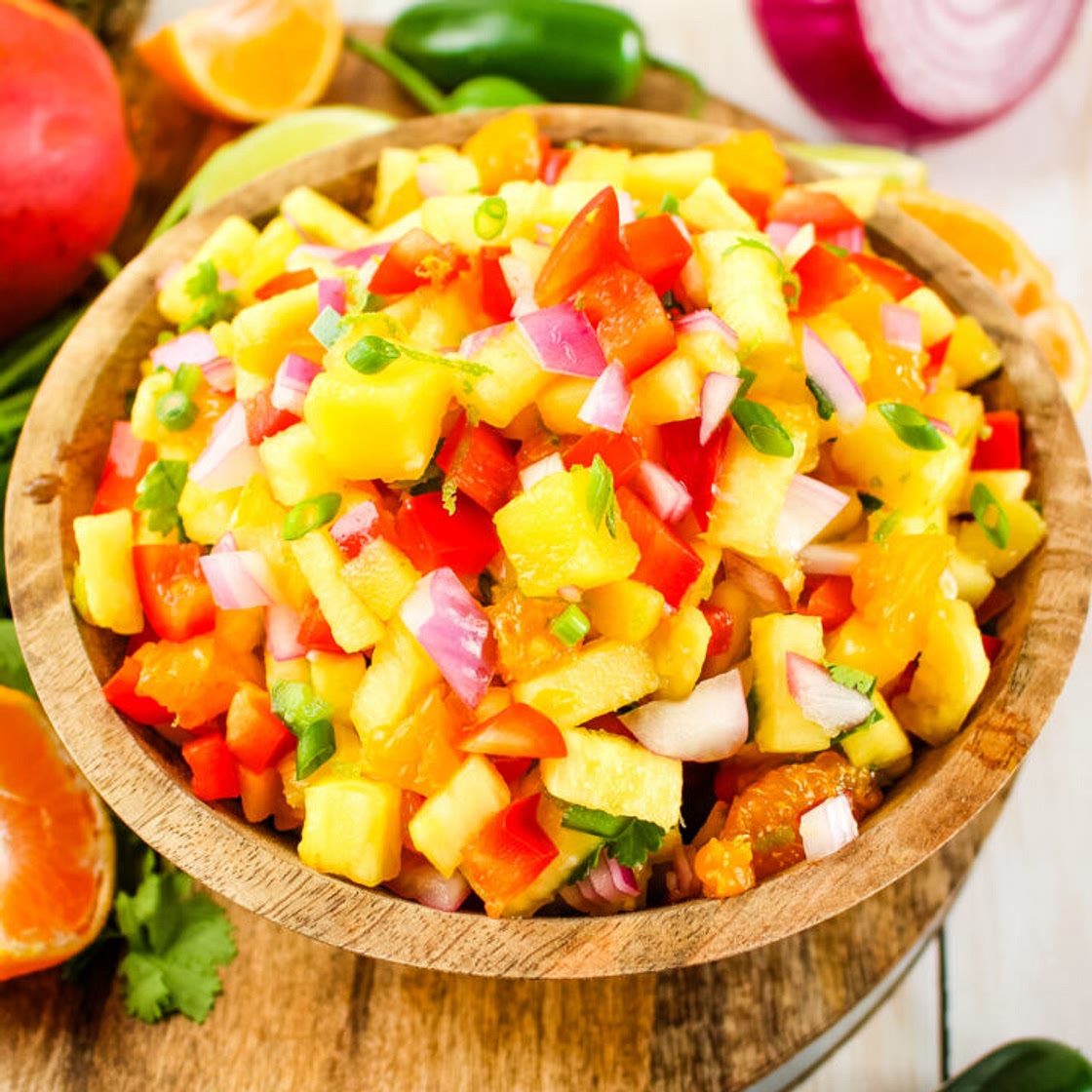 Pineapple Mango Salsa