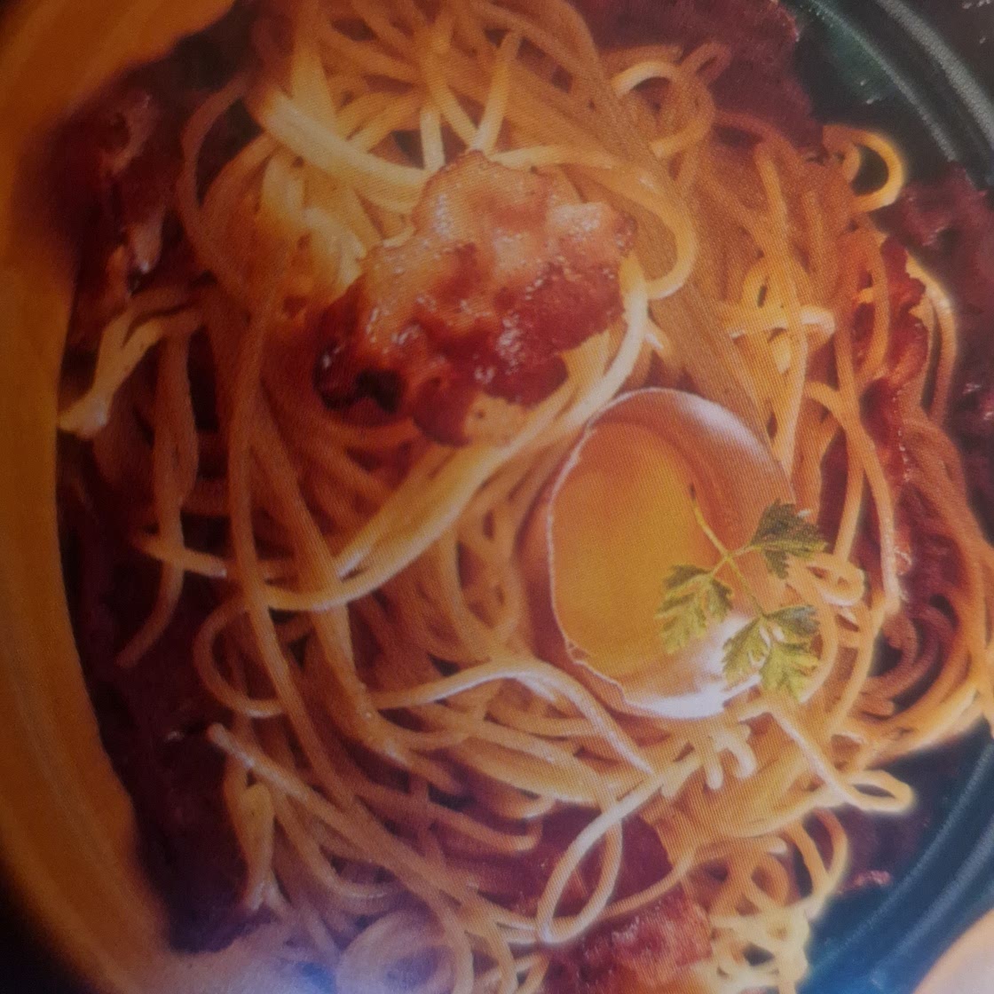 Spaghetti à la carbonara