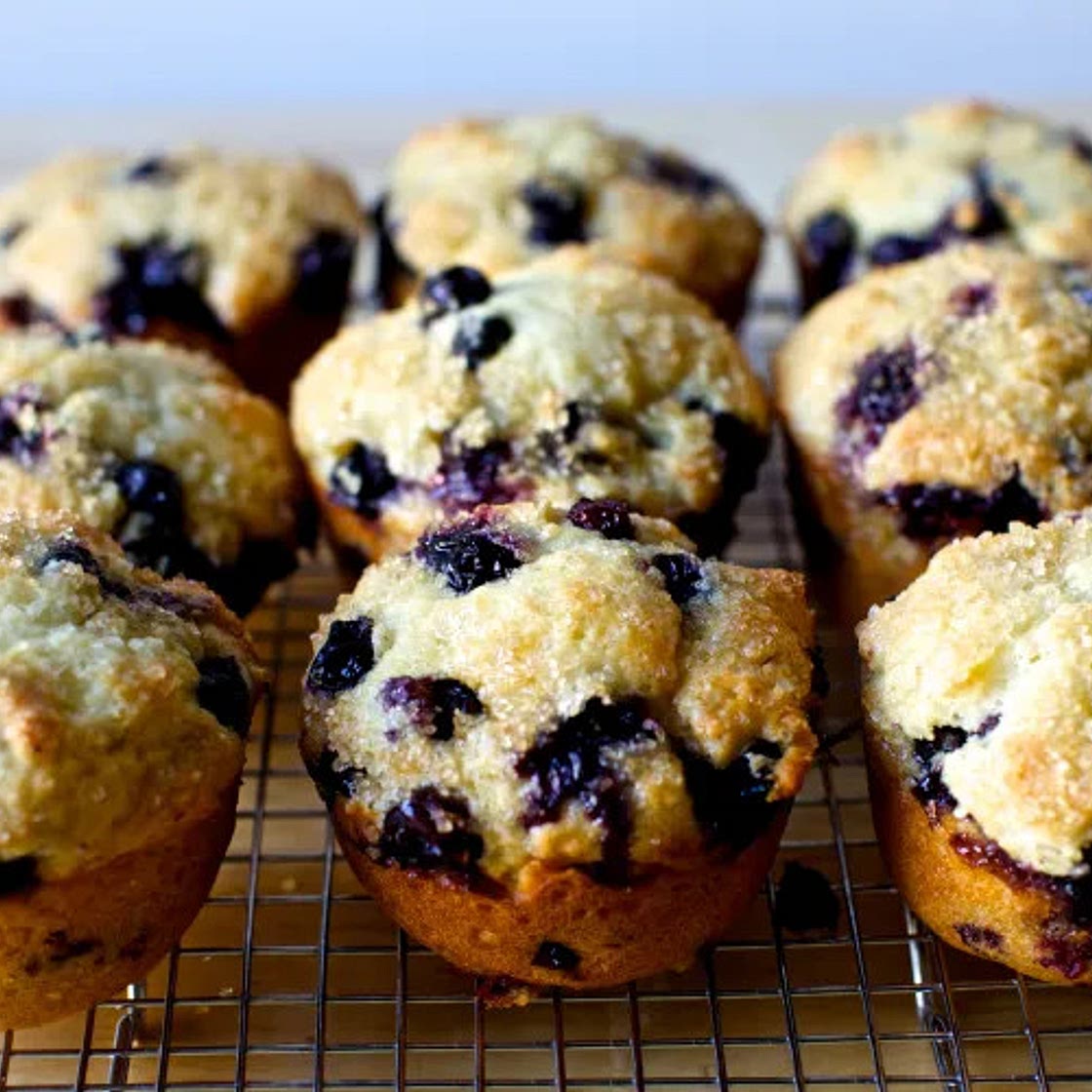 Perfect Blueberry Muffins