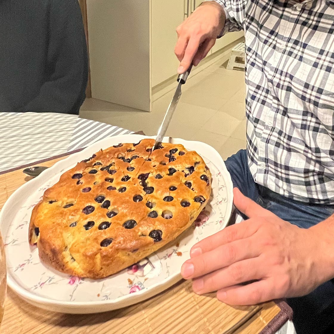 BLUEBERRY RICOTTA CAKE