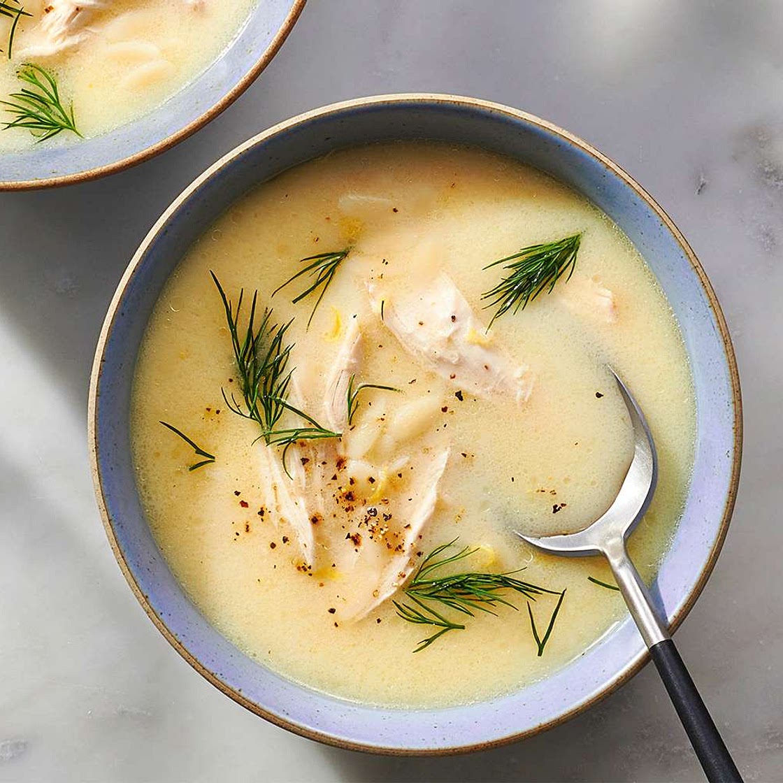 Greek-Style Lemon Chicken Soup