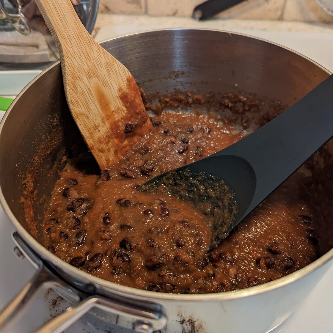 Quick Cuban Style Black Beans