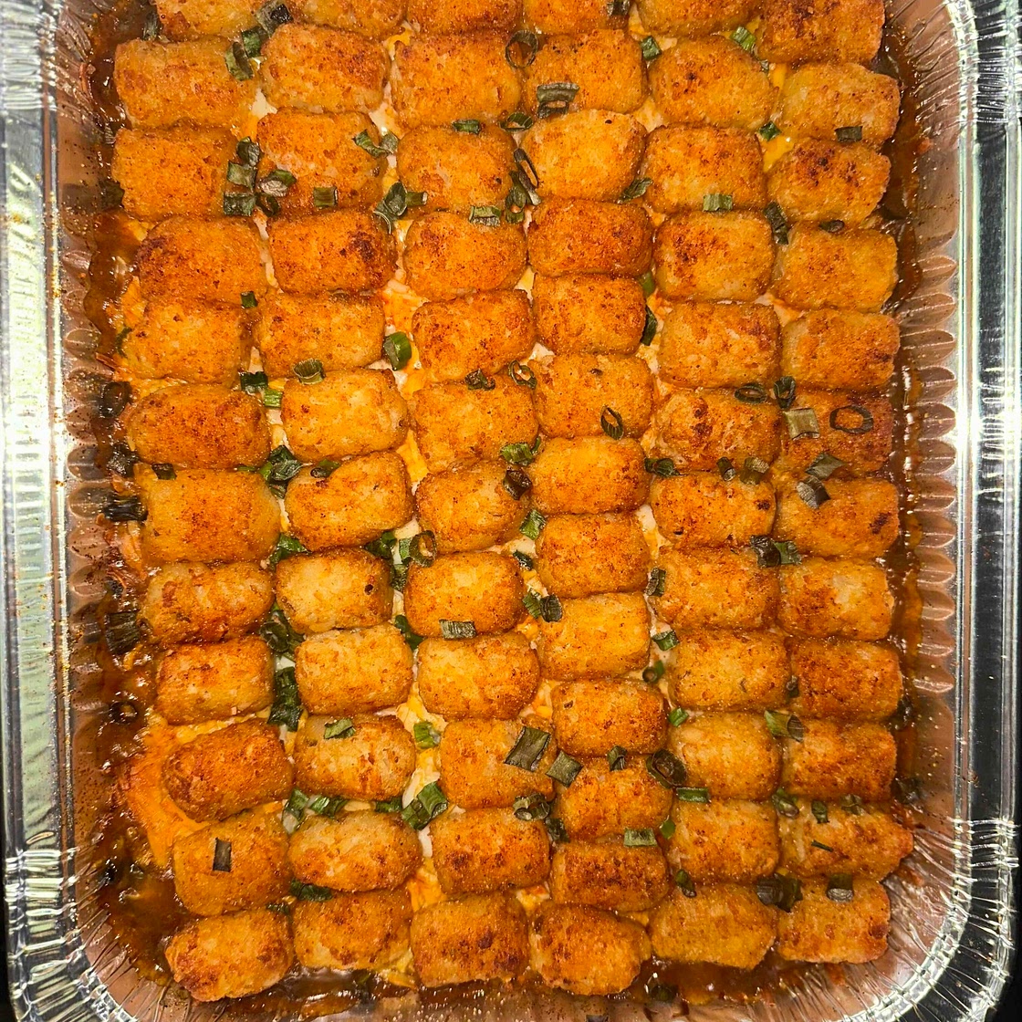 Fiesta Tot Casserole 