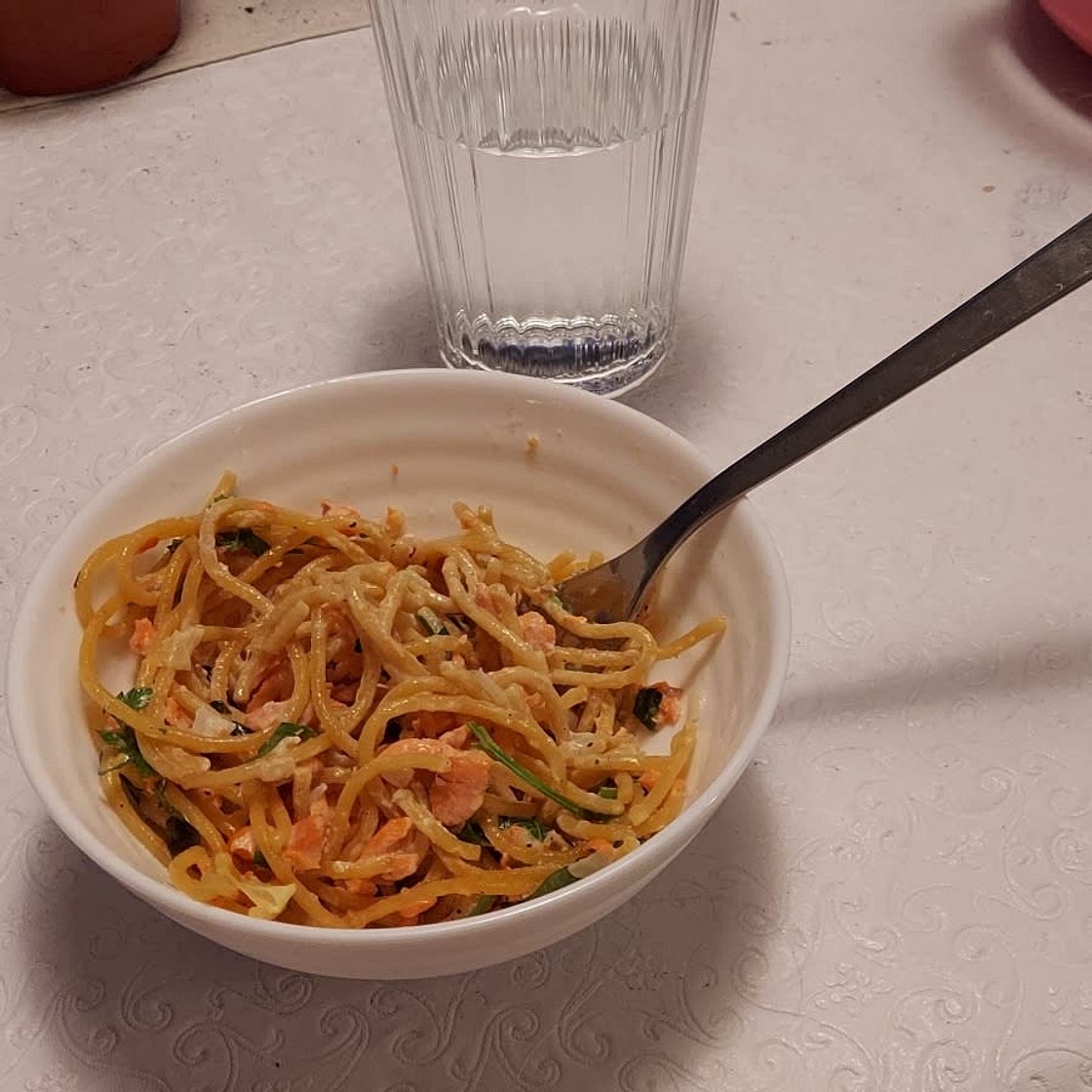 Creamy Salmon Pasta